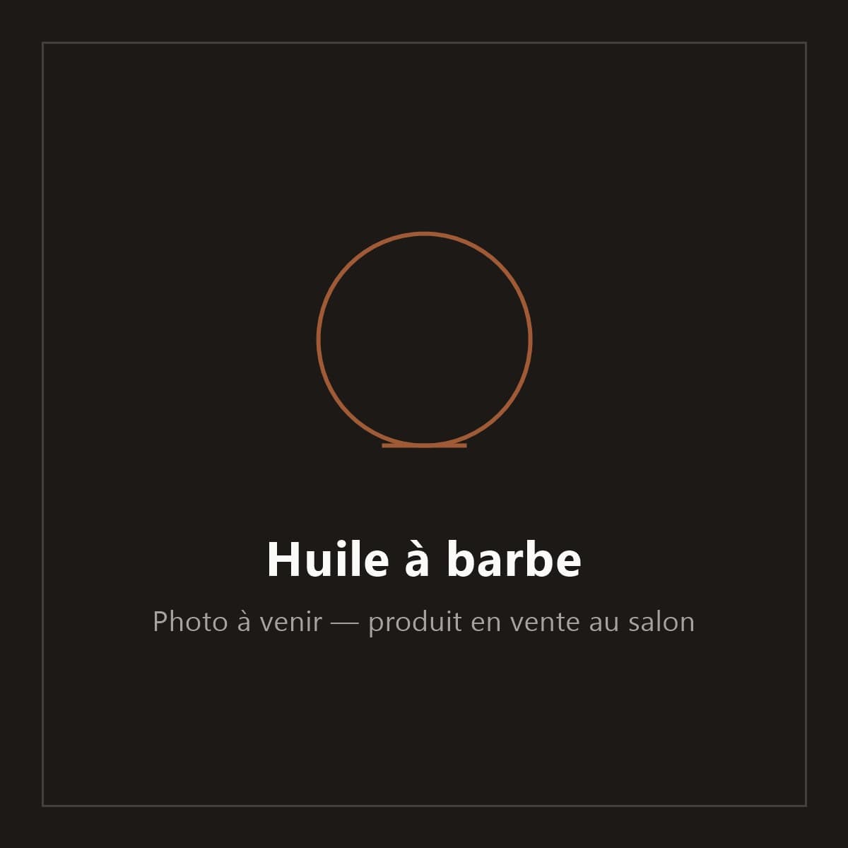 Huile à barbe — produit en vente au salon Coiffeur MB 31 à Toulouse